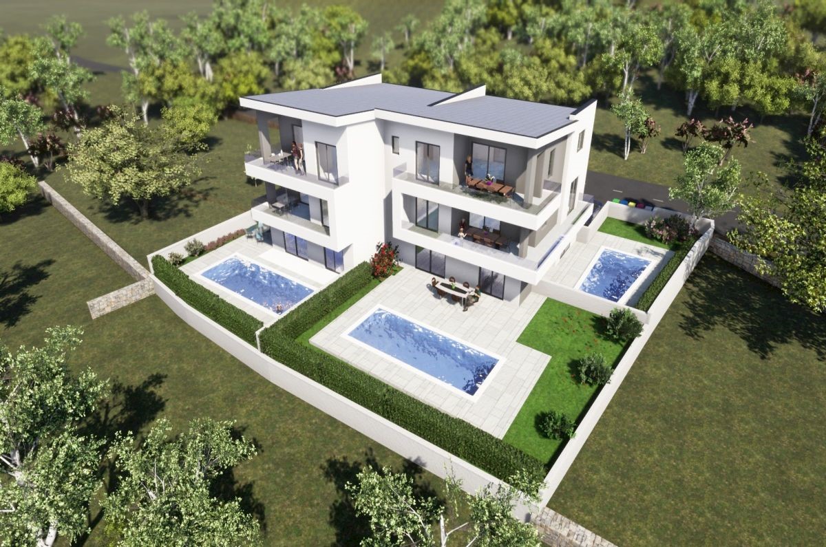 Appartamento, per la vendita, Malinska, Croazia, 124 m2, 500.000,00 EUR