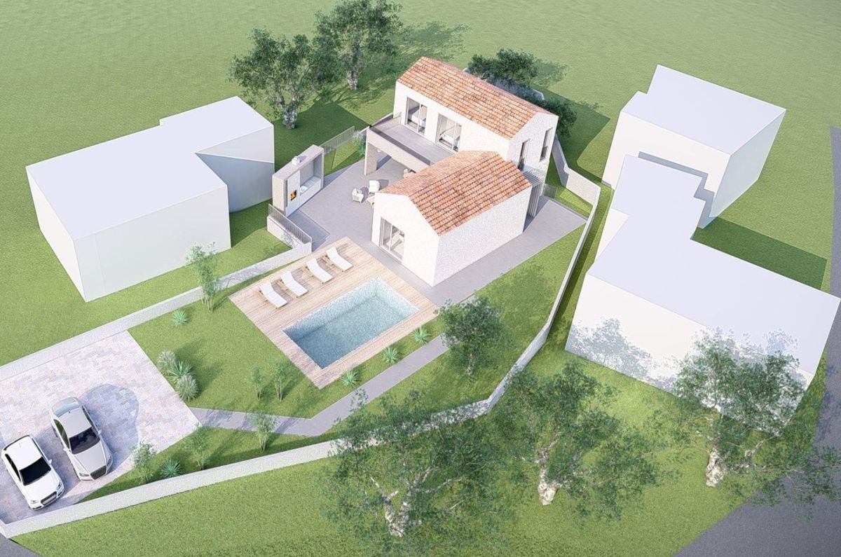 Terreno costruzione, per la vendita, Vrbnik, Croazia, 916 m2, 140.000,00 EUR