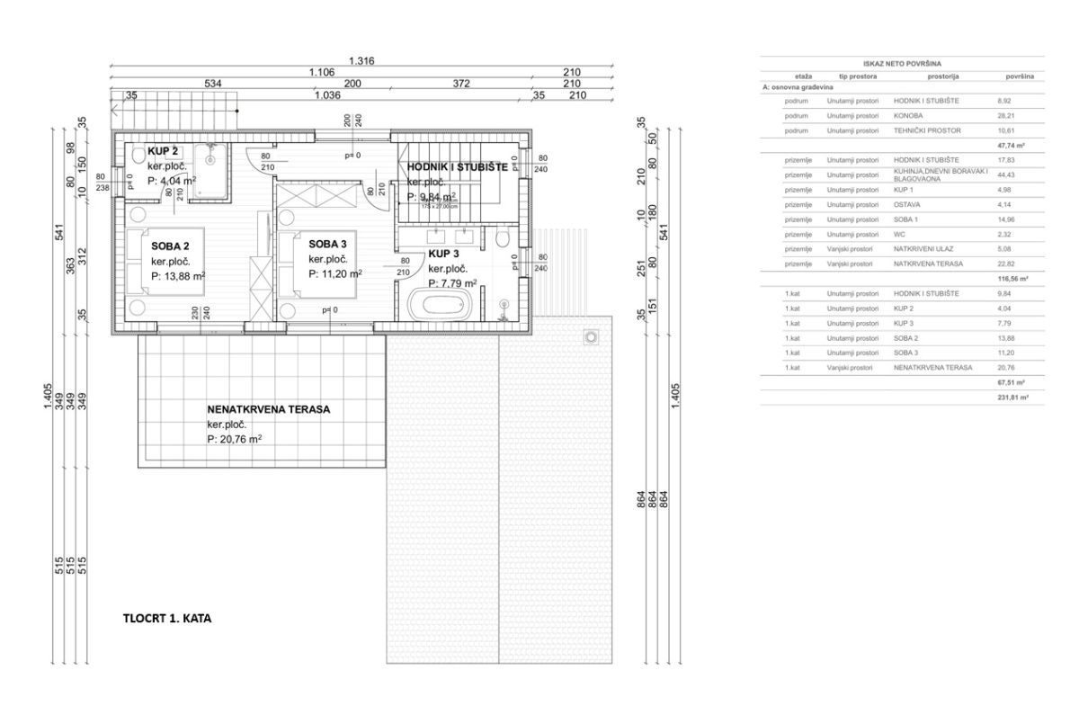 Terreno costruzione, per la vendita, Vrbnik, Croazia, 916 m2, 140.000,00 EUR