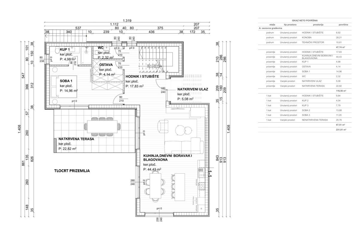 Terreno costruzione, per la vendita, Vrbnik, Croazia, 916 m2, 140.000,00 EUR
