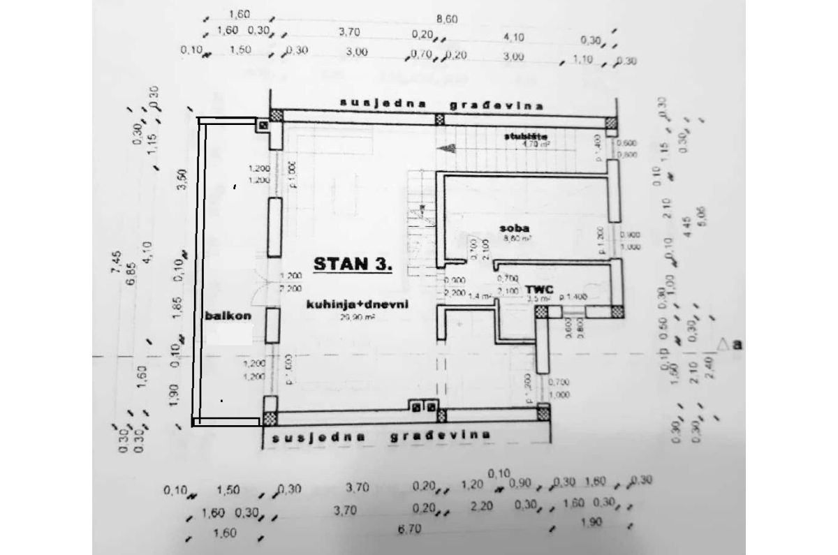 Appartamento, per la vendita, Omišalj, Croazia, 72 m2, 175.000,00 EUR