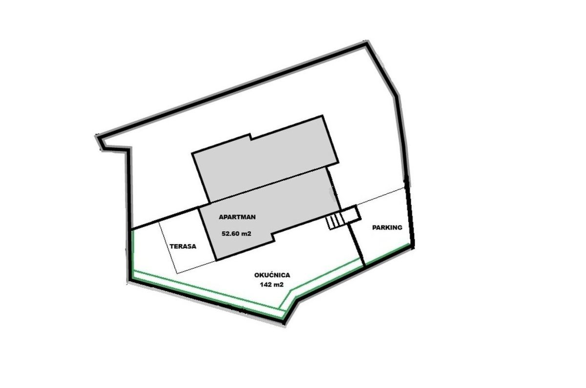 Appartamento, per la vendita, Malinska, Croazia, 52 m2, 279.000,00 EUR