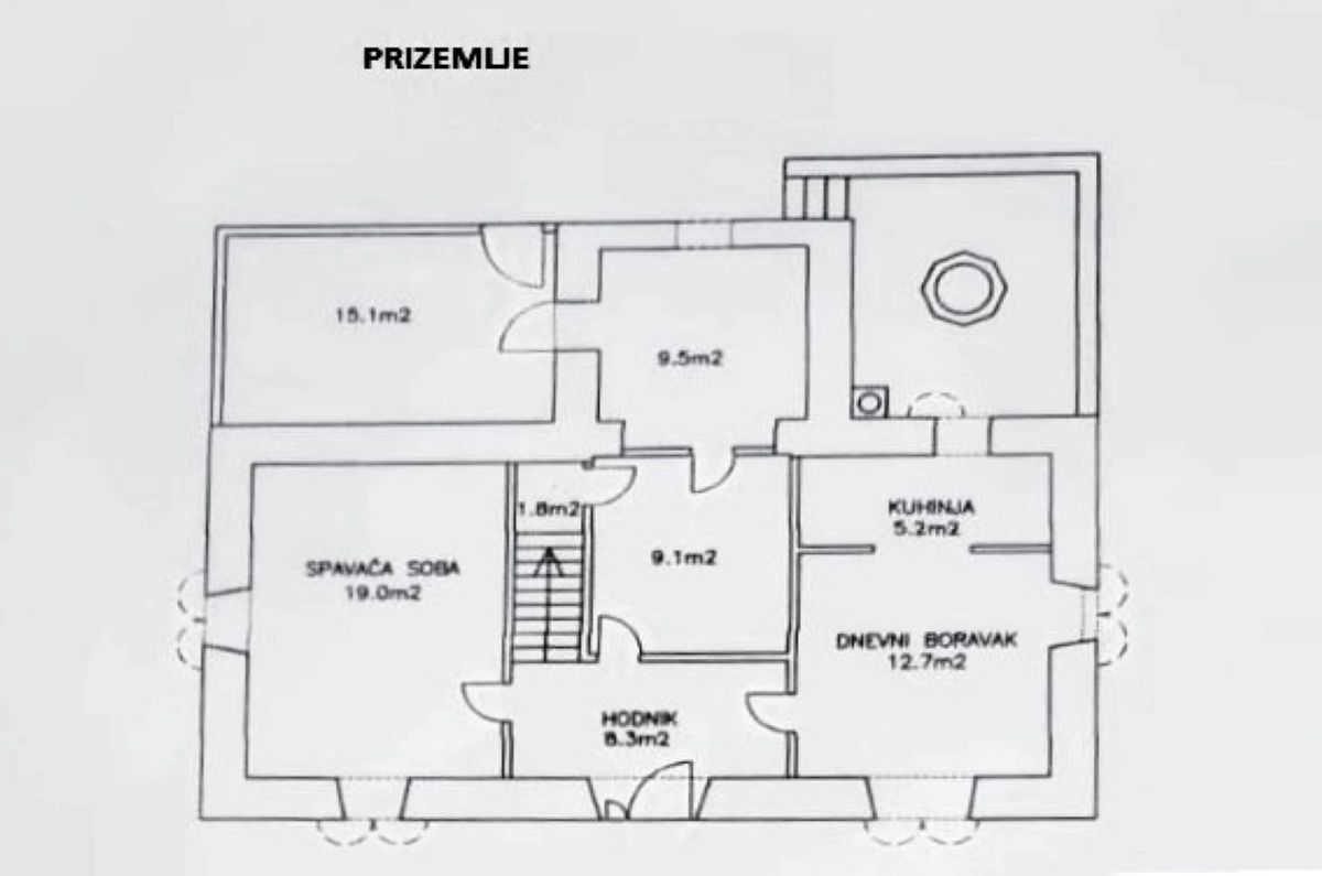 Vecchia casa di pietra, per la vendita, Malinska, Croazia, 190 m2, 493.000,00 EUR