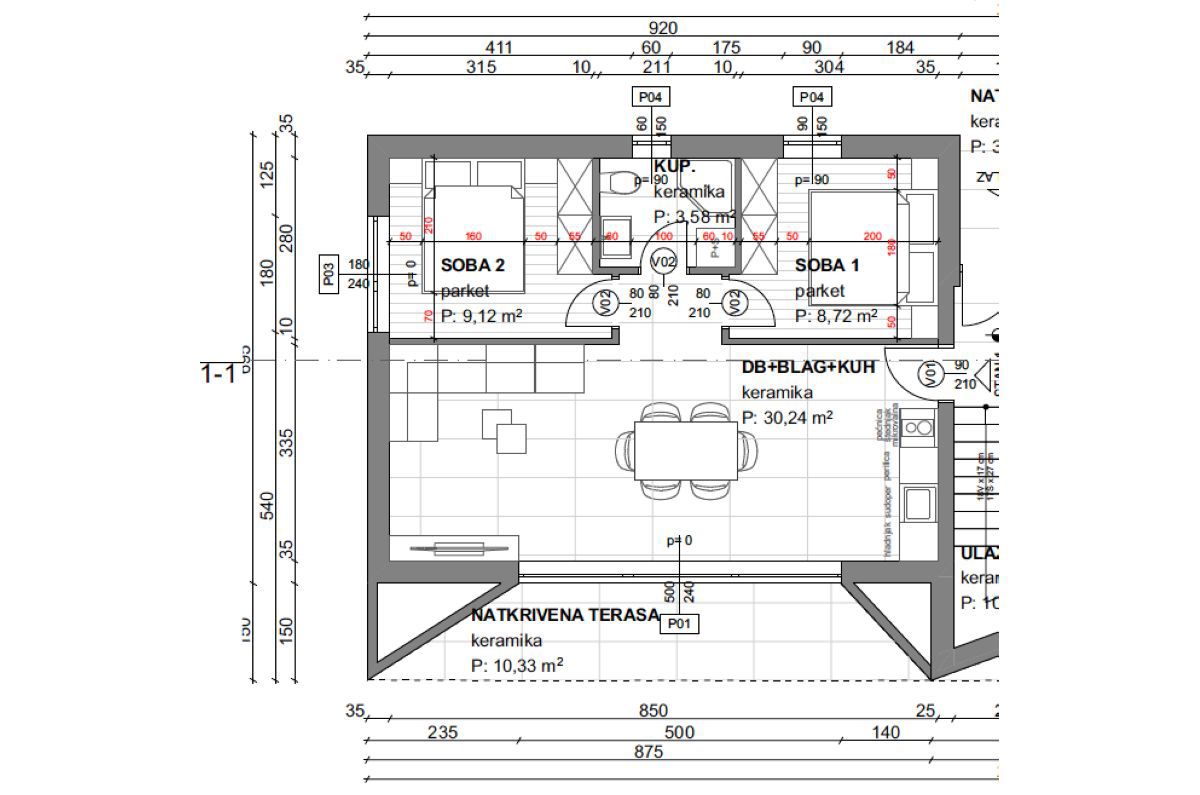 Appartamento, per la vendita, Baška, Croazia, 64 m2, 260.000,00 EUR