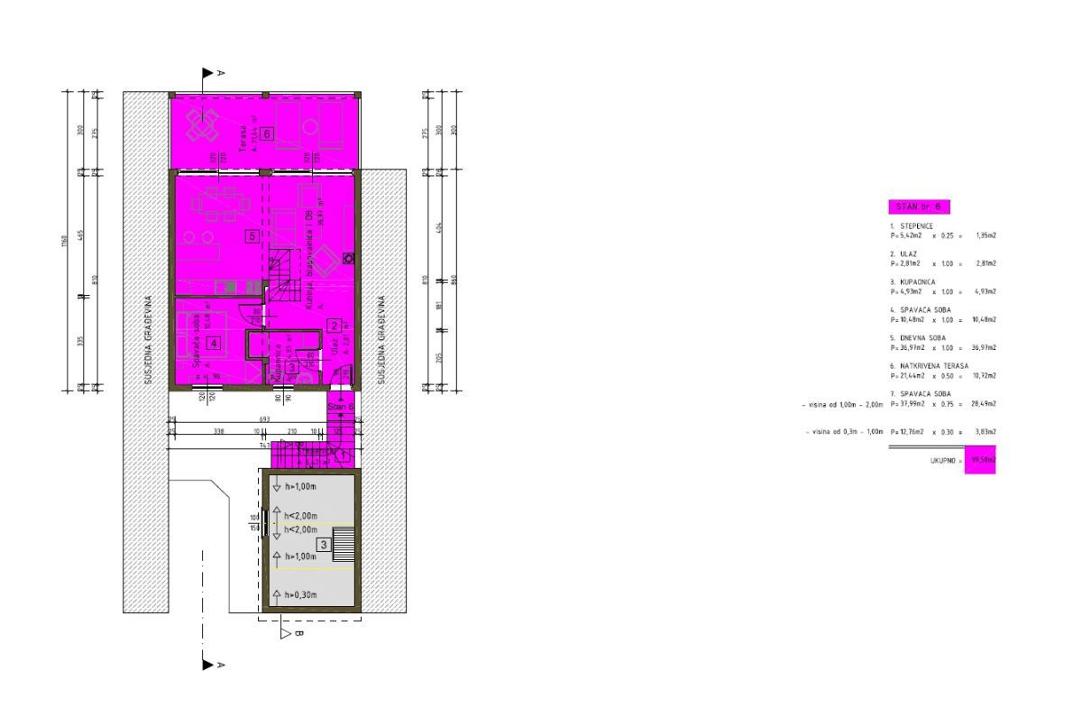 Appartamento, per la vendita, Omišalj, Croazia, 99 m2, 400.000,00 EUR