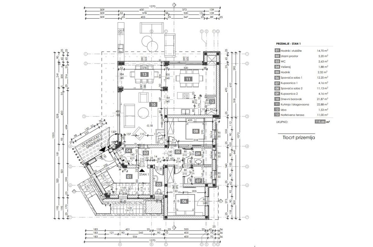 Terreno costruzione, per la vendita, Città diKrk, Croazia, 600 m2, 650.000,00 EUR