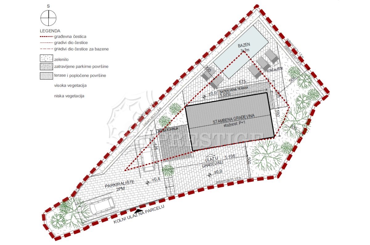 Terreno costruzione, per la vendita, Uvala Soline, Croazia, 450 m2, 165.000,00 EUR