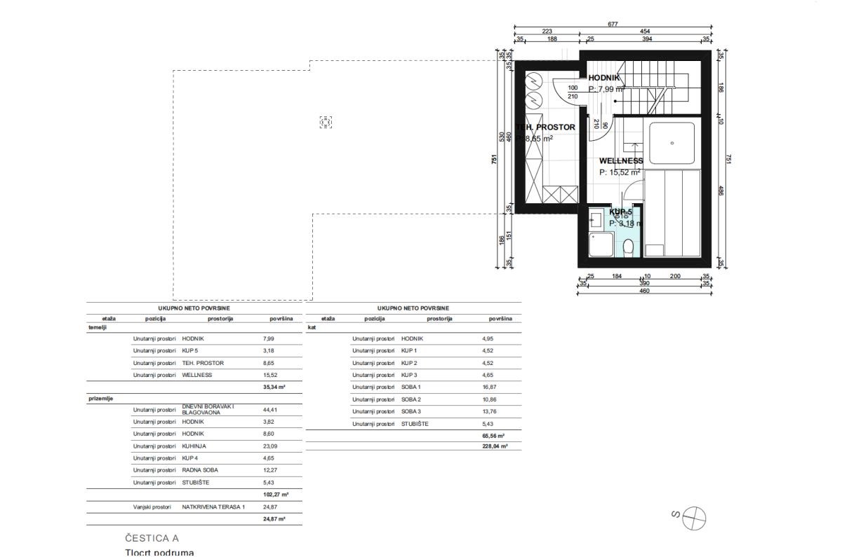 Terreno costruzione, per la vendita, Vrbnik, Croazia, 484 m2, 108.000,00 EUR