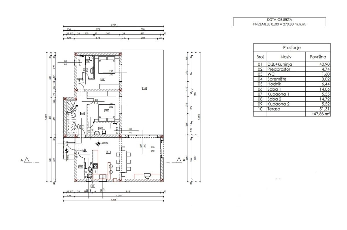 Terreno costruzione, per la vendita, Rovigno, Croazia, 1076 m2, 120.000,00 EUR