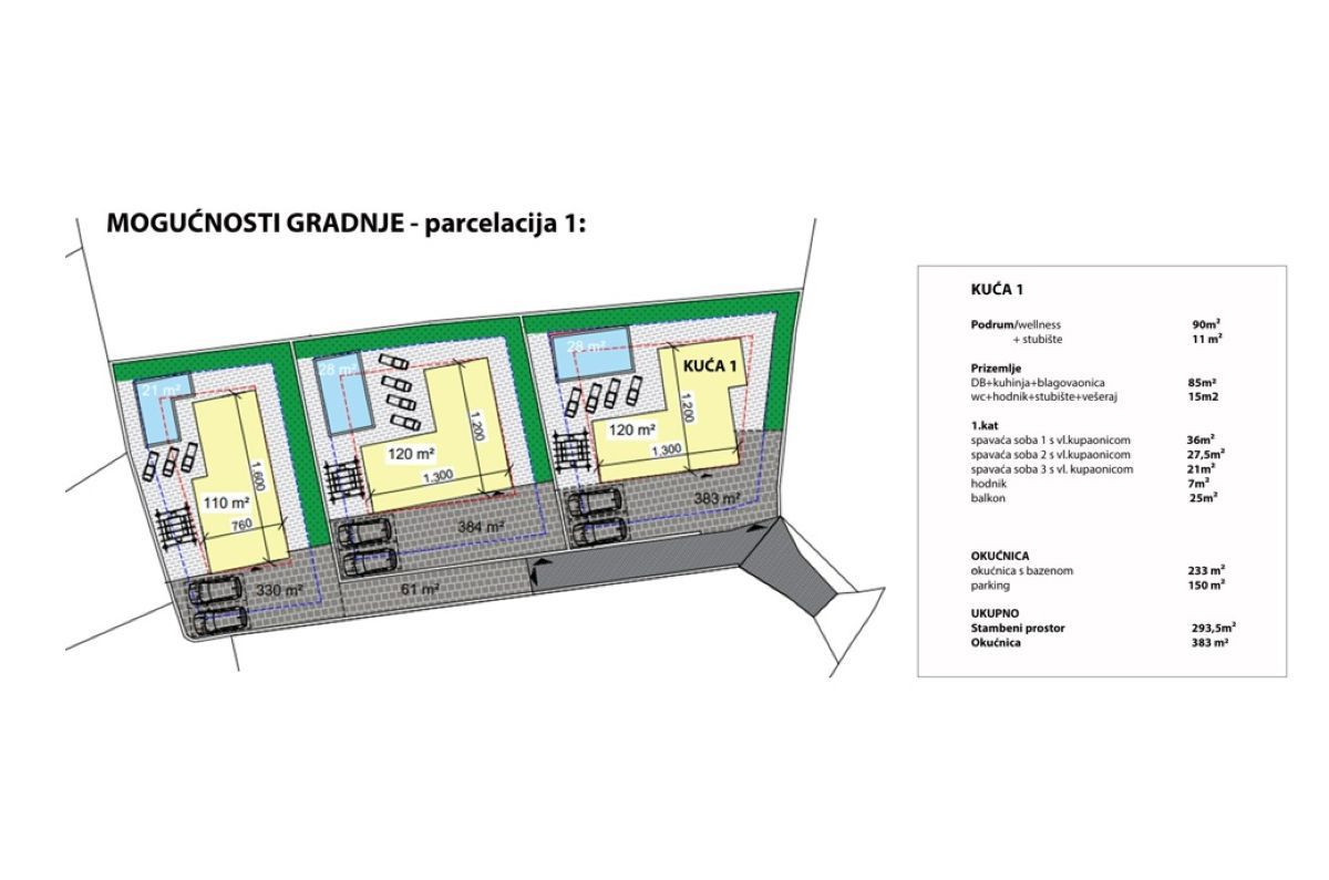 Terreno costruzione, per la vendita, Malinska, Croazia, 1585 m2, 824.200,00 EUR