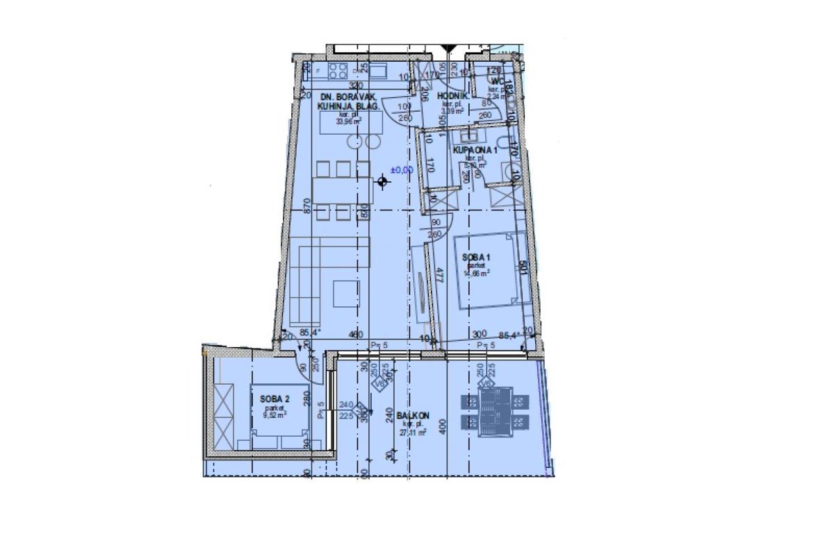 Appartamento, per la vendita, Abazzia, Croazia, 95 m2, 635.800,00 EUR