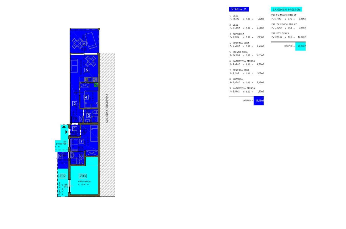 Appartamento, per la vendita, Omišalj, Croazia, 66 m2, 240.000,00 EUR