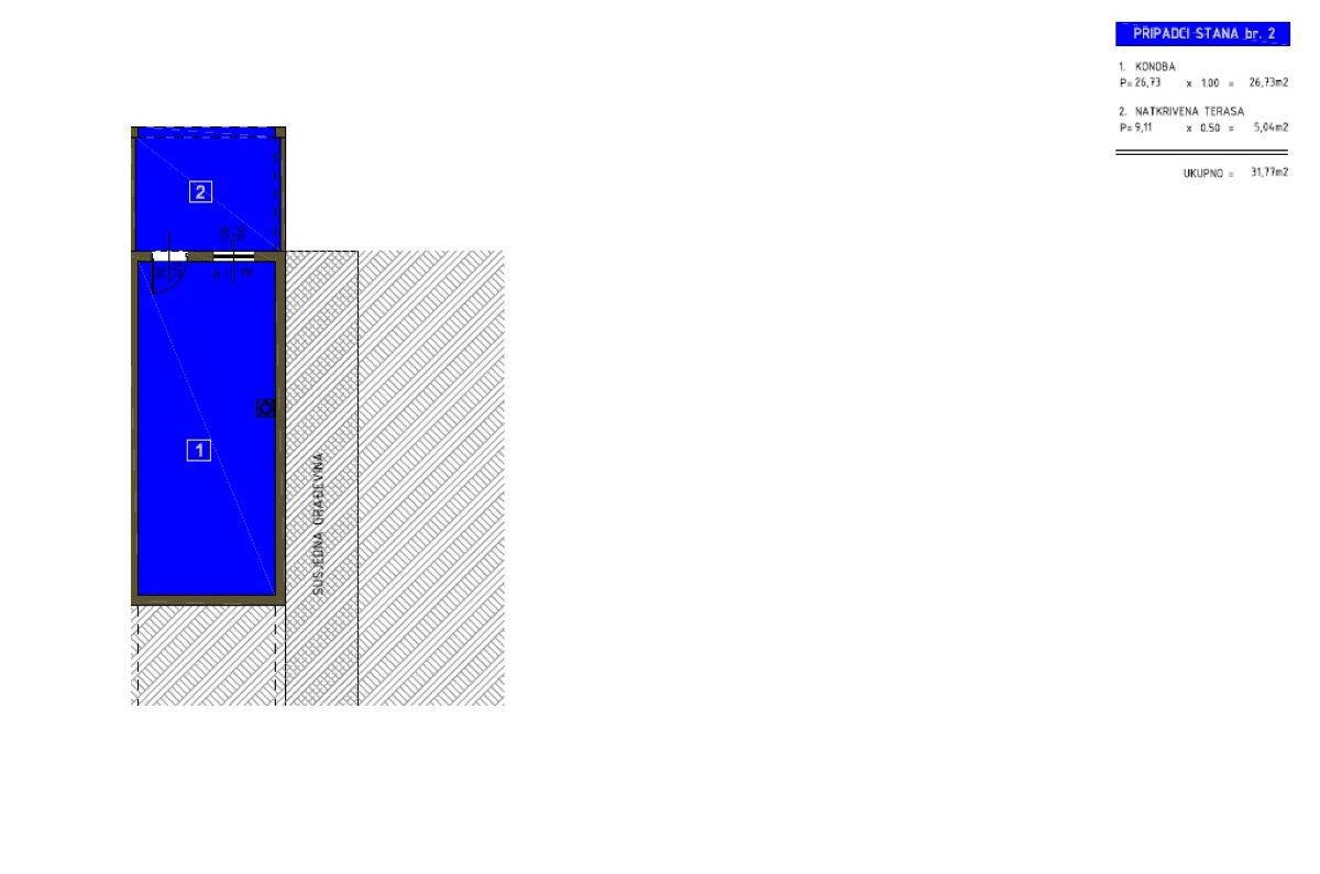 Appartamento, per la vendita, Omišalj, Croazia, 66 m2, 240.000,00 EUR