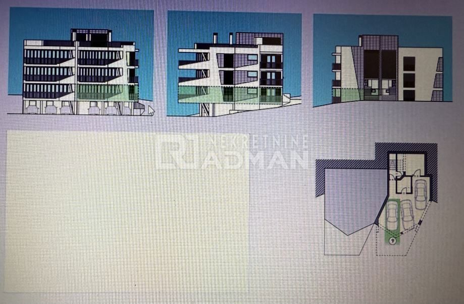 Appartamento Okrug Gornji, Okrug, 73m2