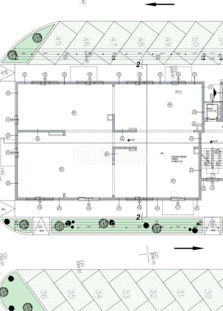 Commerciale Glavice, Sinj, 268,70m2