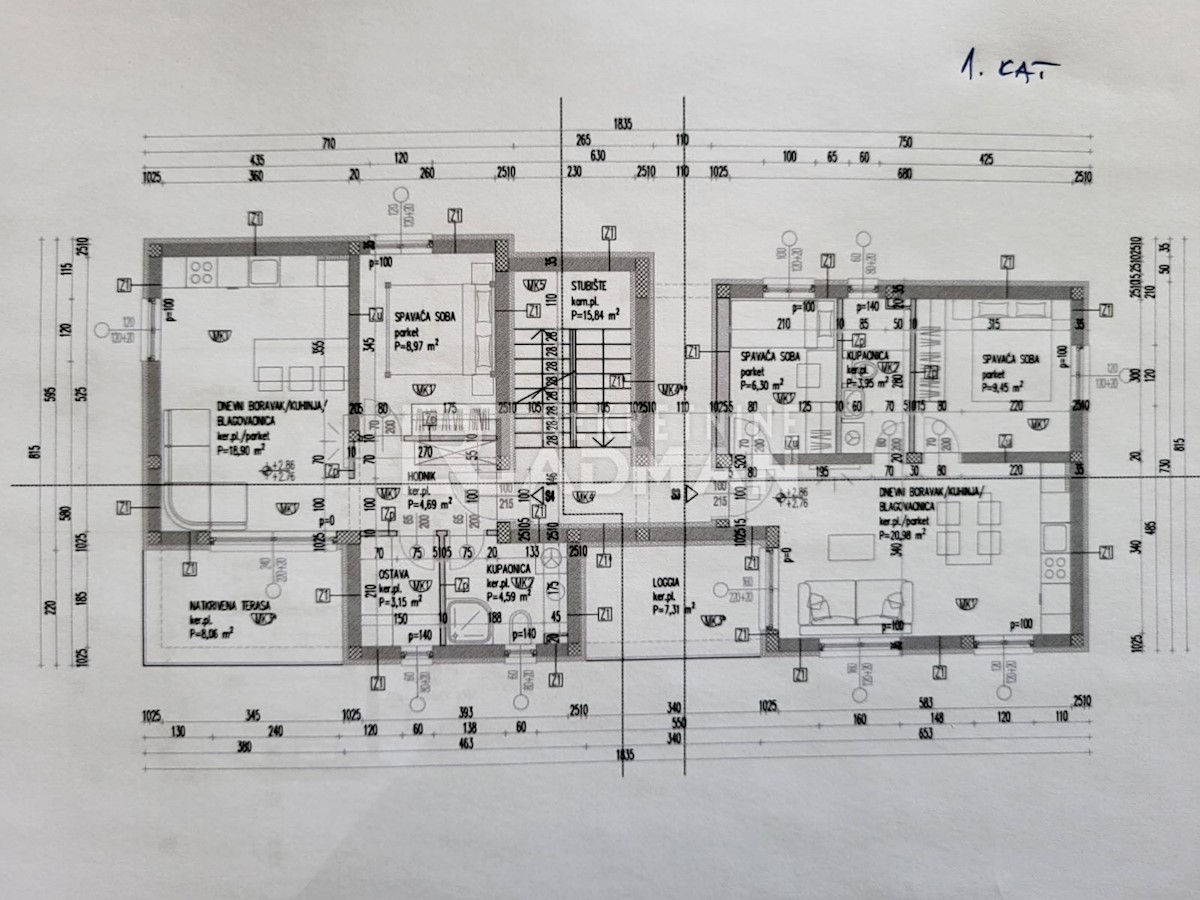 Appartamento Sevid, Marina, 50,83m2