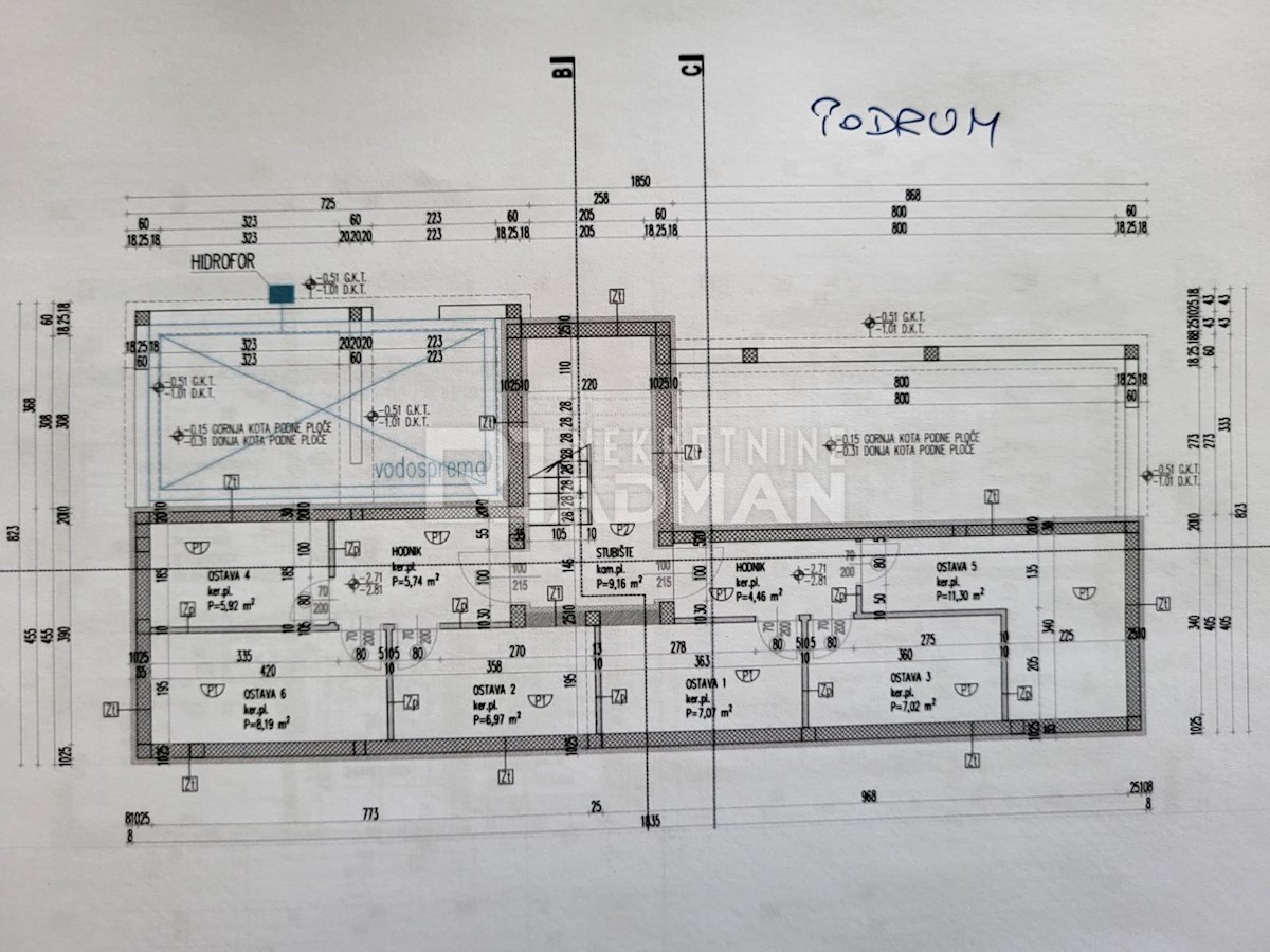 ATTICO VICINO AL MARE  Appartamento Sevid, Marina, 47,23m2+ 51,69M TERASE