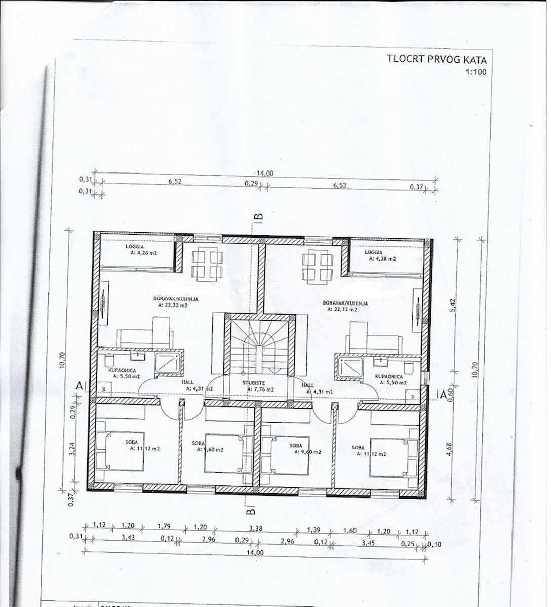 PARENZO DINTORNI - APPARTAMENTO IN COSTRUZIONE AL 1° PIANO VISTA MARE