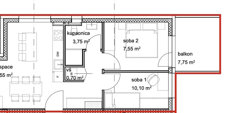 TAR VABRIGA - APPARTAMENTI MODERNI IN UN NUOVO EDIFICIO CON ASCENSORE IN VENDITA