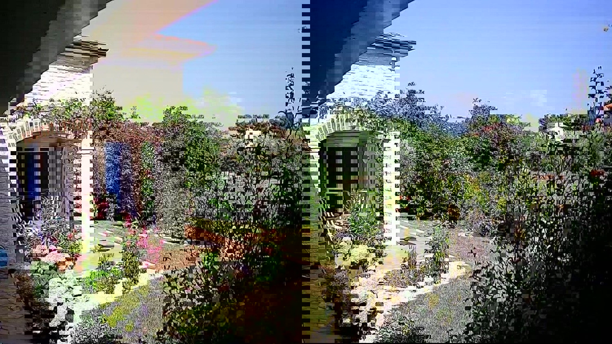 KAŠTELIR - CASA CON PISCINA IMMERSA NEL VERDE