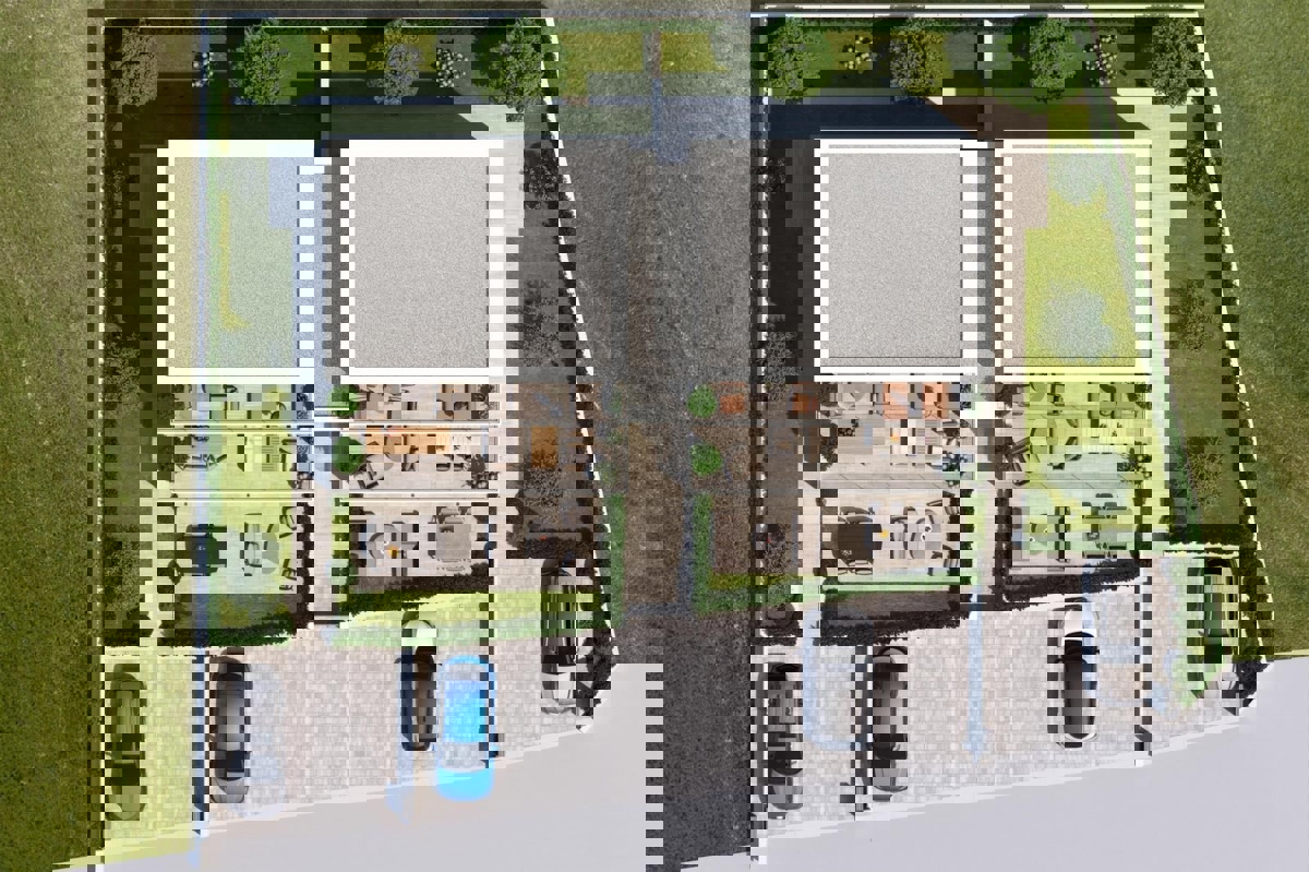 DINTORNI DI PARENZO - CASA BIFAMIGLIARE  CON PISCINA IN VENDITA