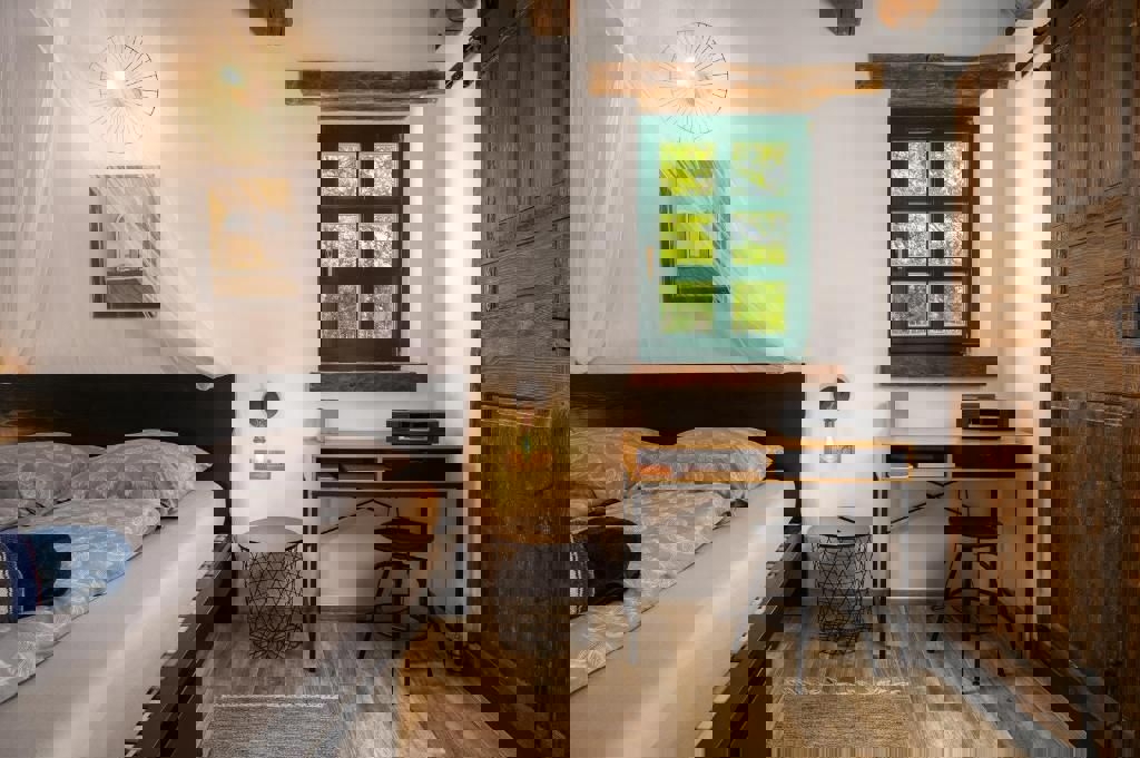 KAŠTELIR - AFFASCINANTE CASA AL PIANO TERRA CON GARAGE IN VENDITA