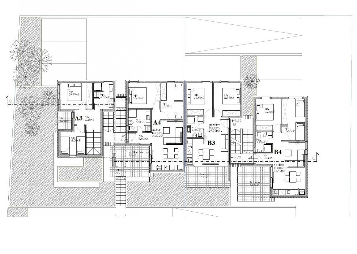 UMAG - APPARTAMENTO DI NUOVA COSTRUZIONE, 2 PIANI, 200 M DAL MARE