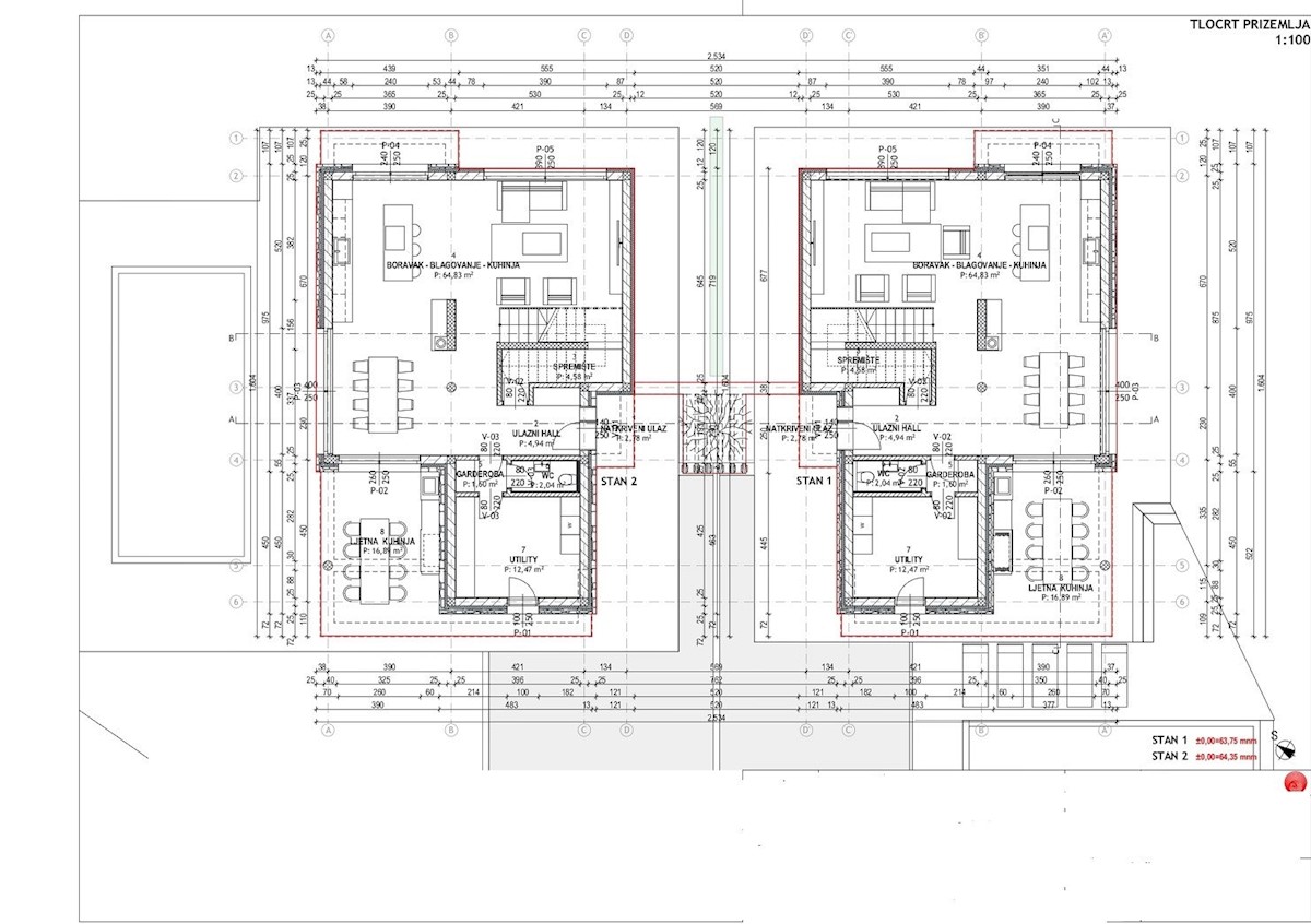 PARENZO - VILLA MODERNA CON PISCINA IN COSTRUZIONE A 2 KM DAL MARE E DALLA SPIAGGIA