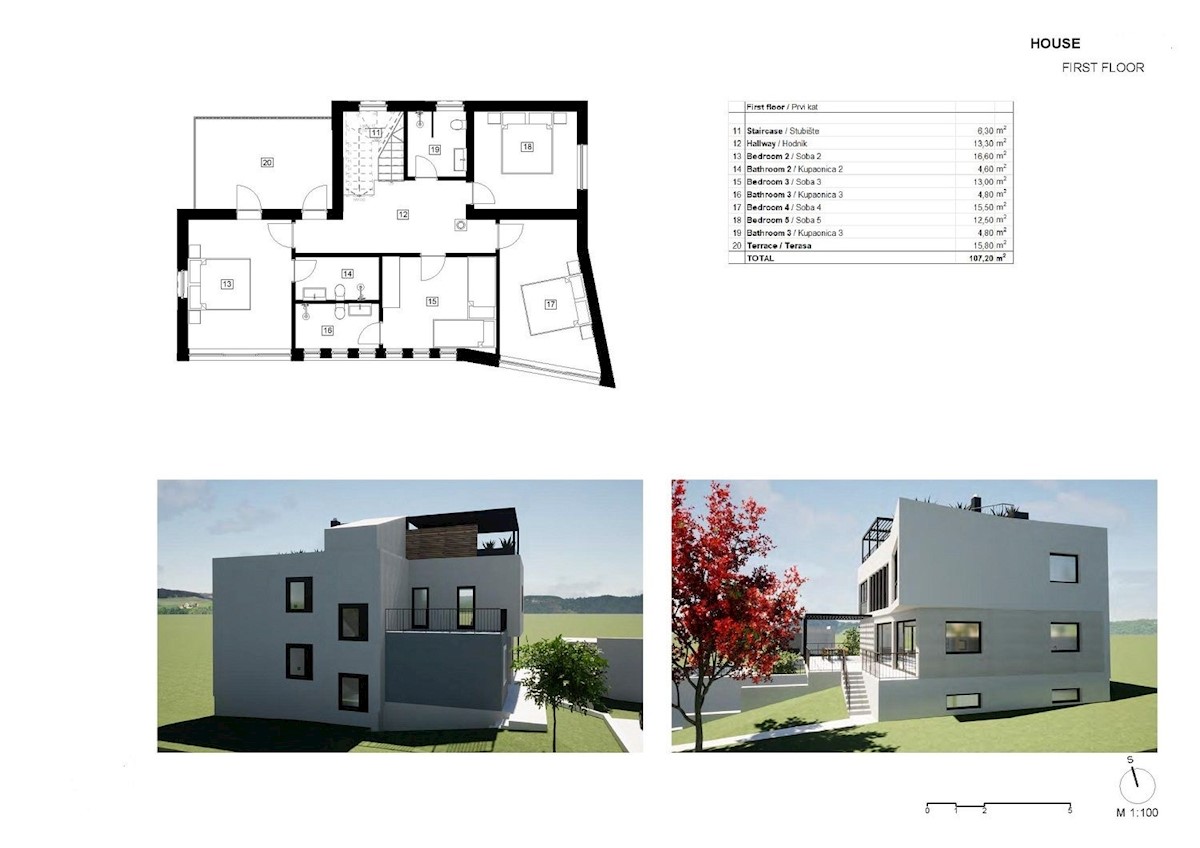 POREČ - STUPENDA   VILLA MODERNA CON TERRAZZA SUL TETTO VENDESI