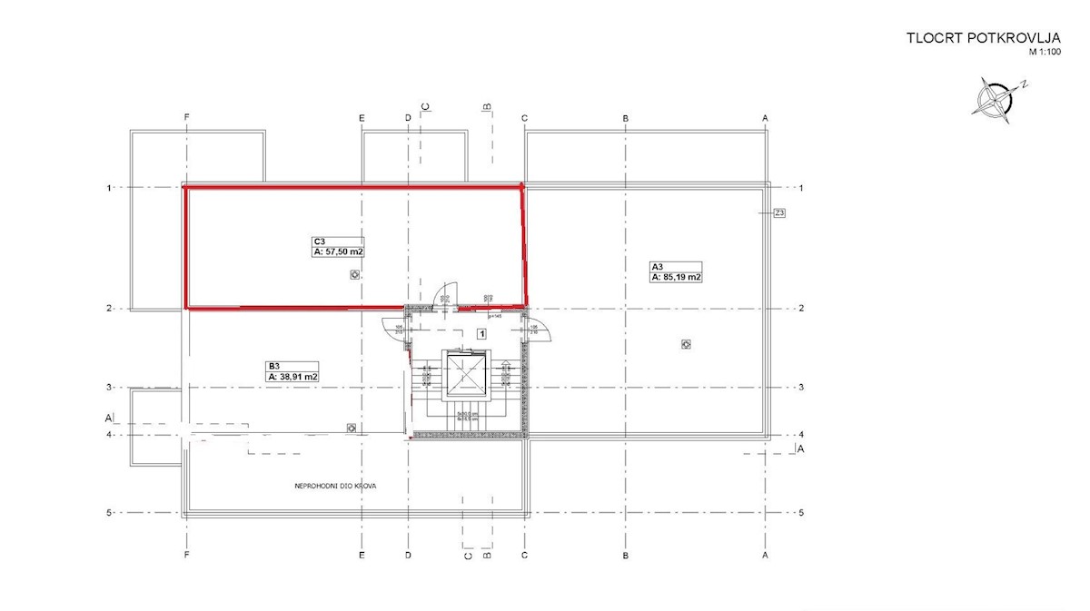 VABRIGA-APPARTAMENTO IN VENDITA CON TERRAZZO SUL TETTO