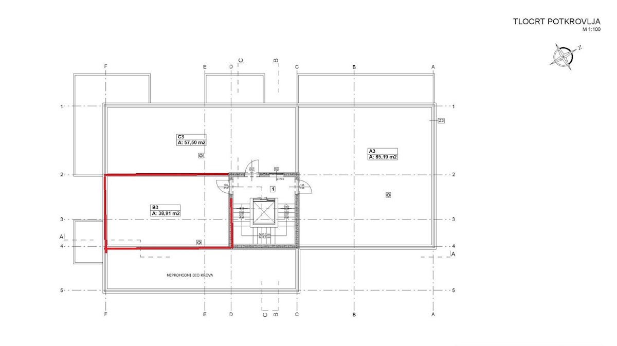 VABRIGA-APPARTAMENTO IN VENDITA CON TERRAZZO SUL TETTO