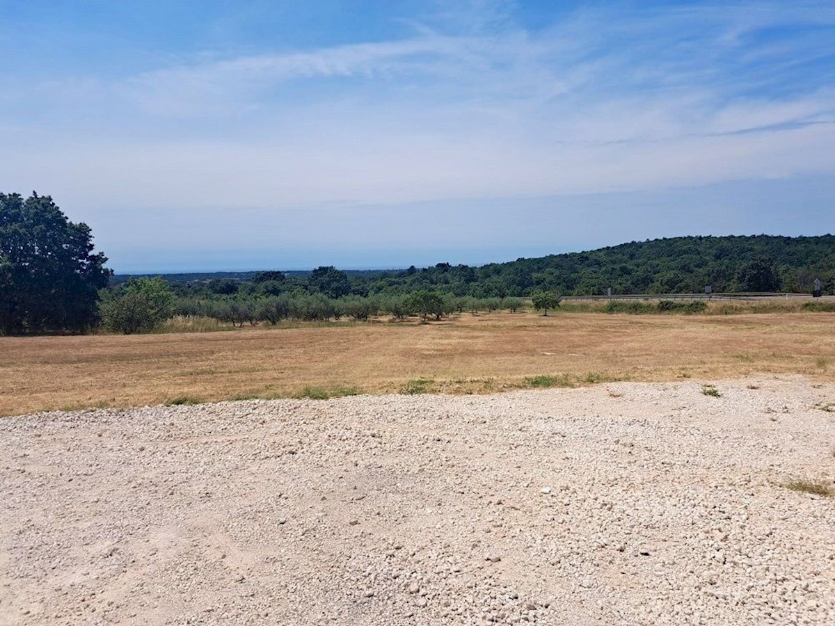 VIŠNJAN - TERRENO EDIFICABILE VISTA MARE