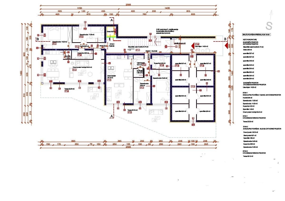 TAR-VABRIGA - VENDESI APPARTAMENTI DI LUSSO IN NUOVA COSTRUZIONE