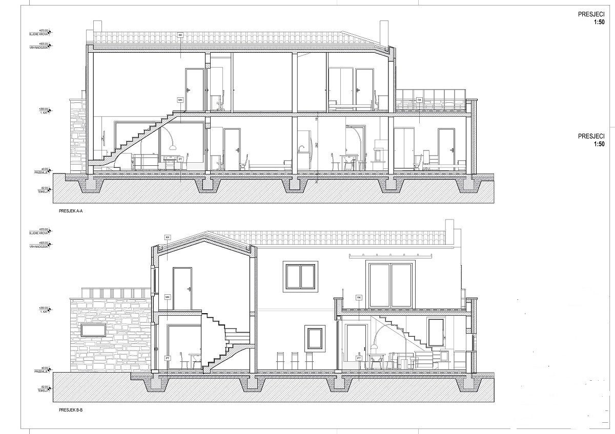 TINJAN - TERRENO CON PERMESSO DI COSTRUZIONE PER CASA DOPPIA IN VENDITA