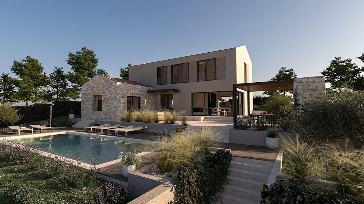 PARENZO-VILLA DI LUSSO CON PISCINA IN COSTRUZIONE