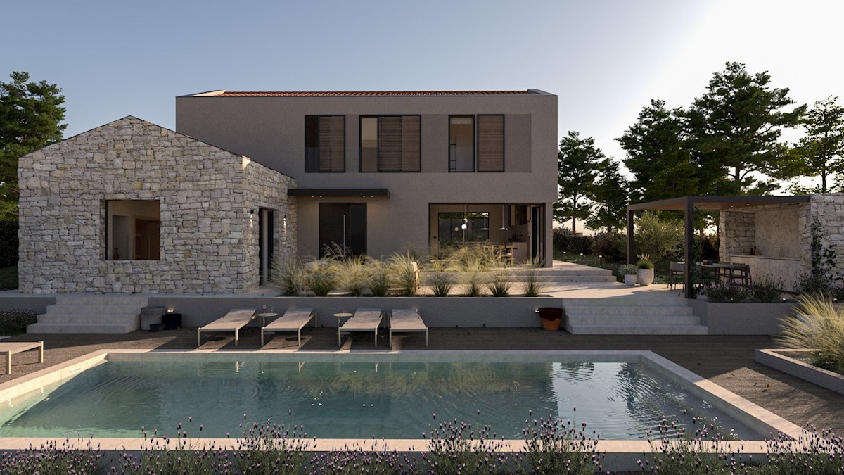 PARENZO-VILLA DI LUSSO CON PISCINA IN COSTRUZIONE