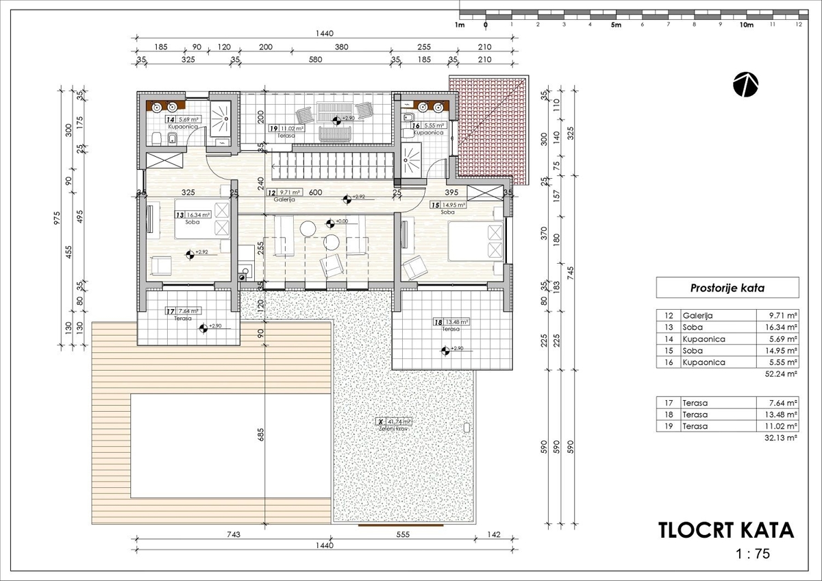 KAŠTELIR-TERRENO EDIFICABILE VISTA MARE CON PROGETTO IDEALE