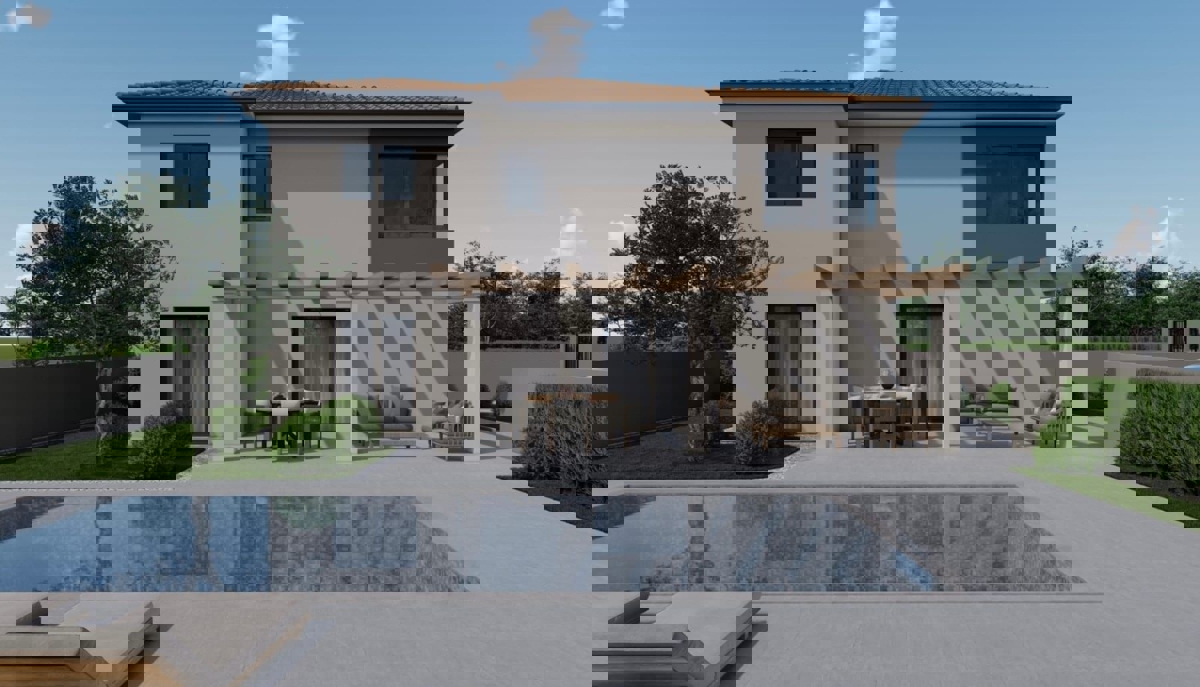 KASTELIR-VILLA CON PISCINA IN COSTRUZIONE