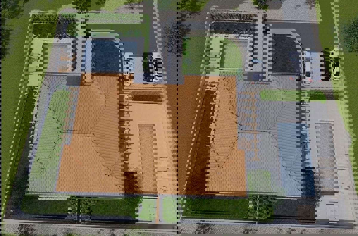 KASTELIR-VILLA CON PISCINA IN COSTRUZIONE