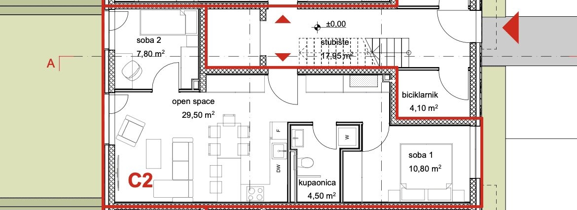 TAR VABRIGA - APPARTAMENTI DI NUOVA COSTRUZIONE - PIANO TERRA IN VENDITA