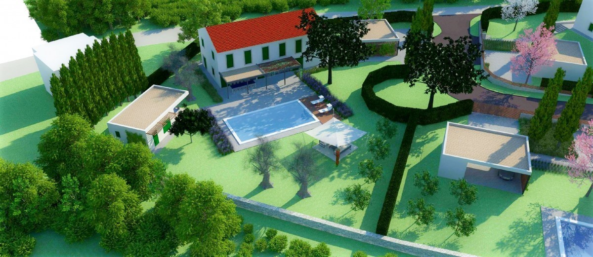 Esclusiva casa moderna con piscina, Istria Croazia