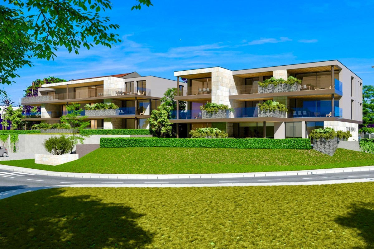 Appartamento di lusso in residenza esclusiva a Cittanova, Istria, Croazia