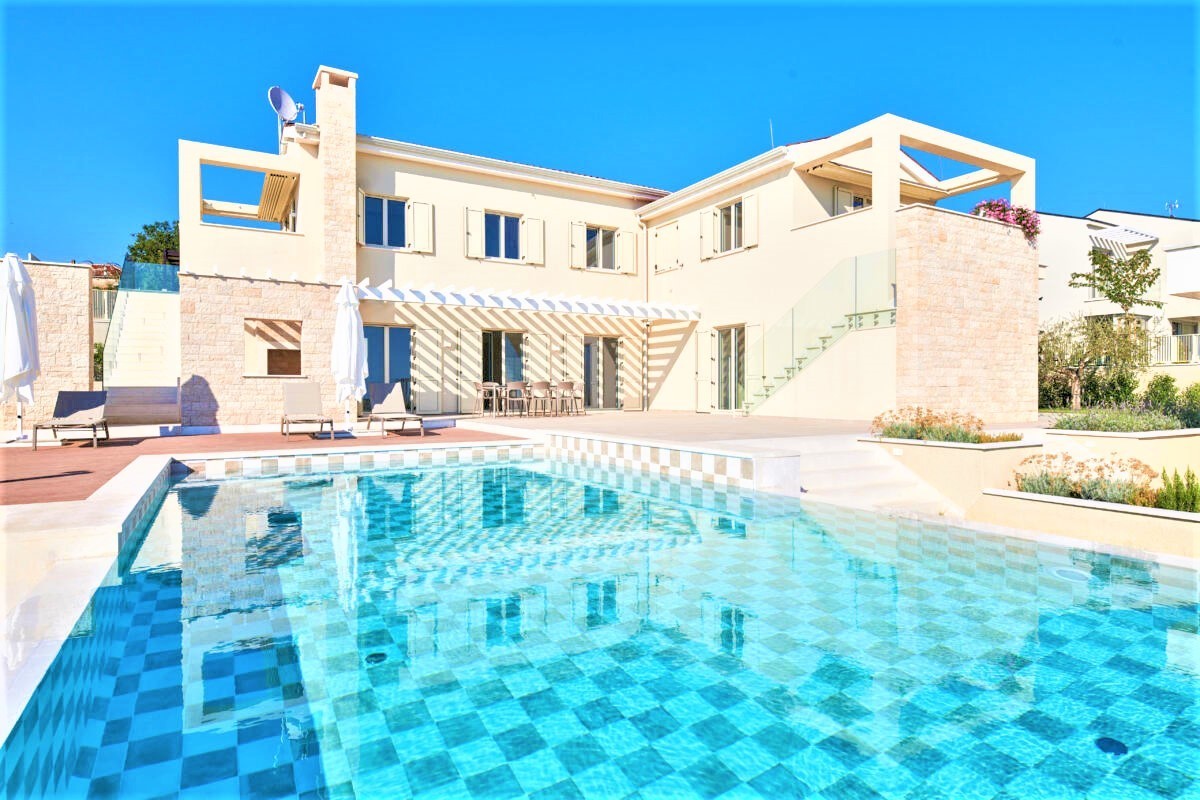 Bellissima villa con vista mare vicino a Parezo, Istria, Croazia