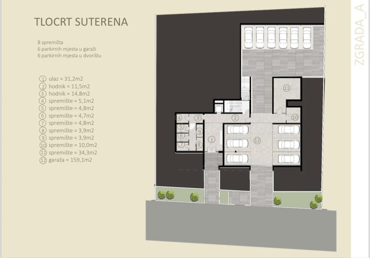 Esclusivo appartamento al piano terra con ampio giardino, Luxury Residence Novigrad