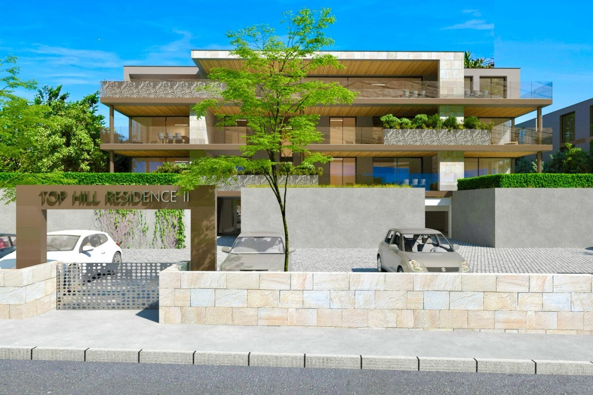 Esclusivo appartamento al piano terra con ampio giardino, Luxury Residence Novigrad