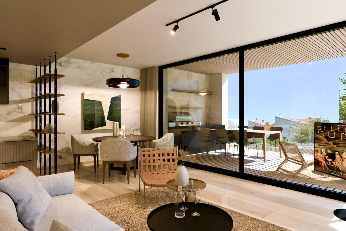 Esclusivo appartamento al piano terra con ampio giardino, Luxury Residence Novigrad