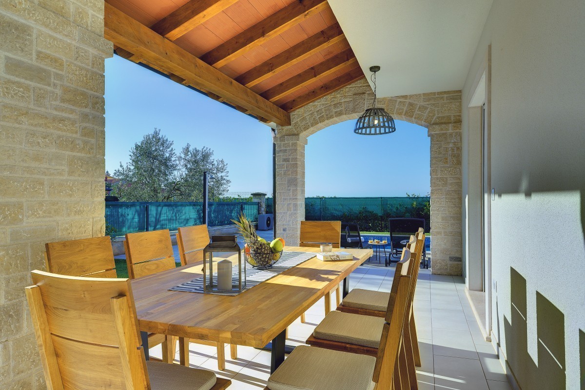 Bellissima casa con piscina, vista mare, Novigrad, Istria, Croazia