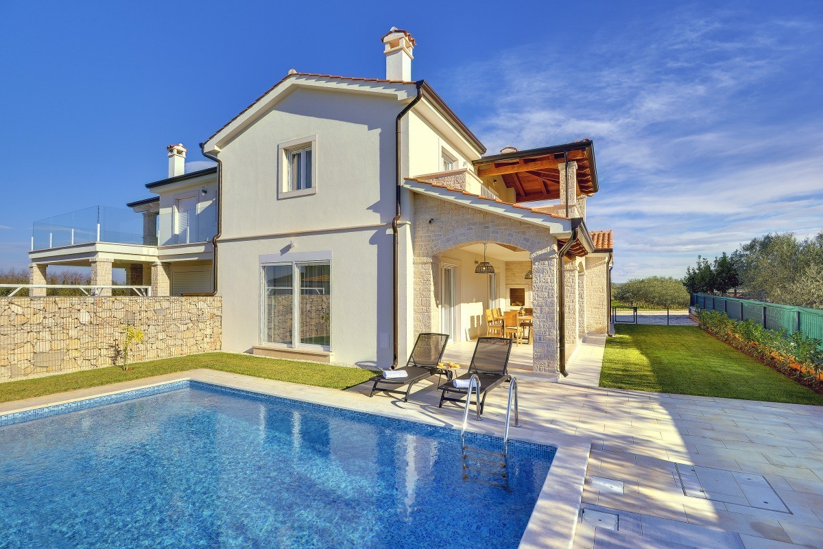 Bellissima casa con piscina, vista mare, Novigrad, Istria, Croazia