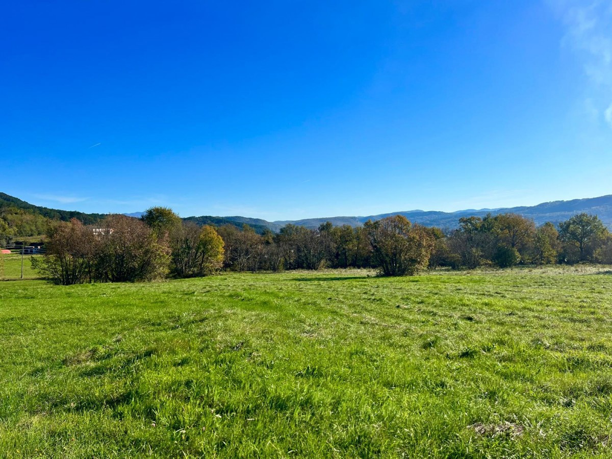 Ottimo terreno a Buzet, 5.384 m² lungo la strada, Istria, Croazia