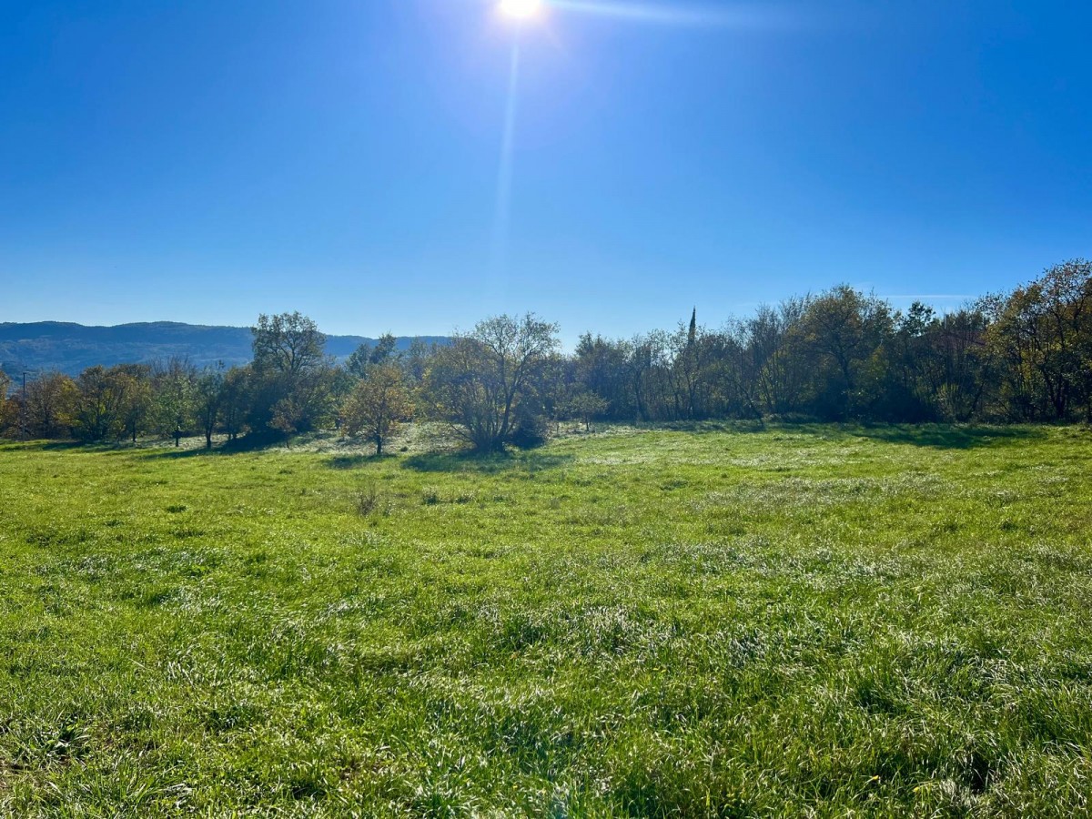 Ottimo terreno a Buzet, 5.384 m² lungo la strada, Istria, Croazia